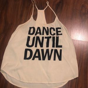 H&M DANCE TIL DAWN top